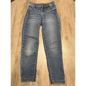 Gap Denim Kids Girls Jeans Regular Stretch Jegging Sz 6 Very Good Condition‎